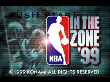 NBA in the Zone 99 (US) screen shot title